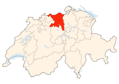 Carte de la Suisse (Unterwald)