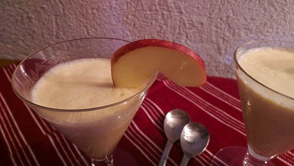 Recette Crème au jus de pomme