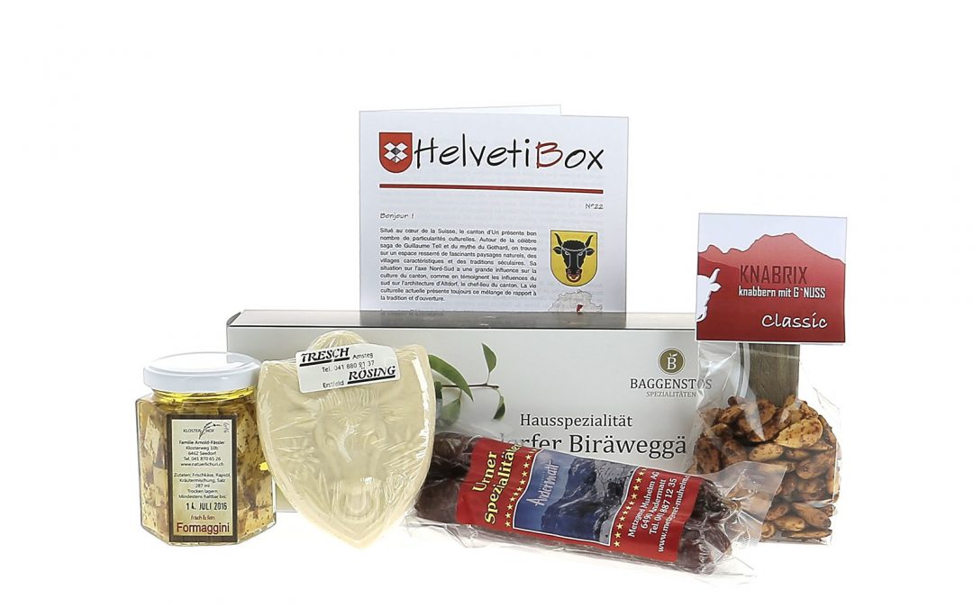 HelvetiBox N°22 – Regionale Produkte aus Uri