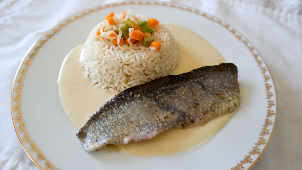 Recette Omble chevalier à la genevoise - HelvetiBox