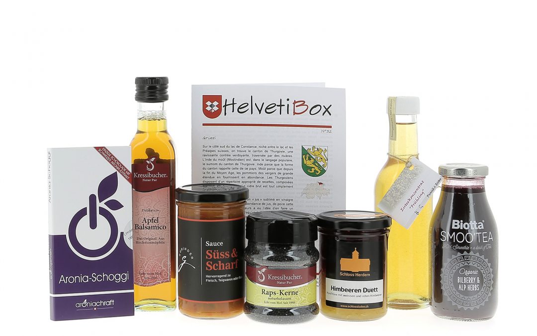 HelvetiBox N°32 – Regionale Produkte aus Thurgau