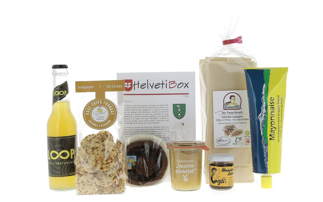 HelvetiBox n°36 – Regionale Produkte aus St. Gallen