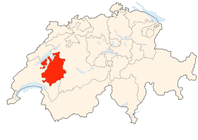 Carte de la Suisse (Zoug) (Wikipedia Poulpy)