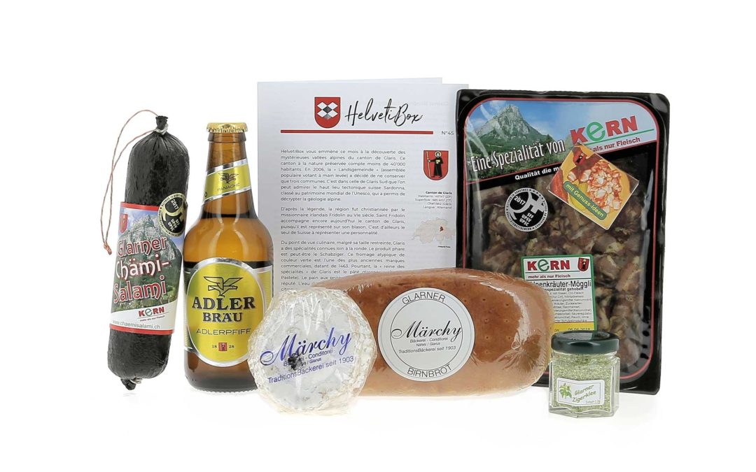 HelvetiBox N°45 – Regionale Produkte aus Glarus